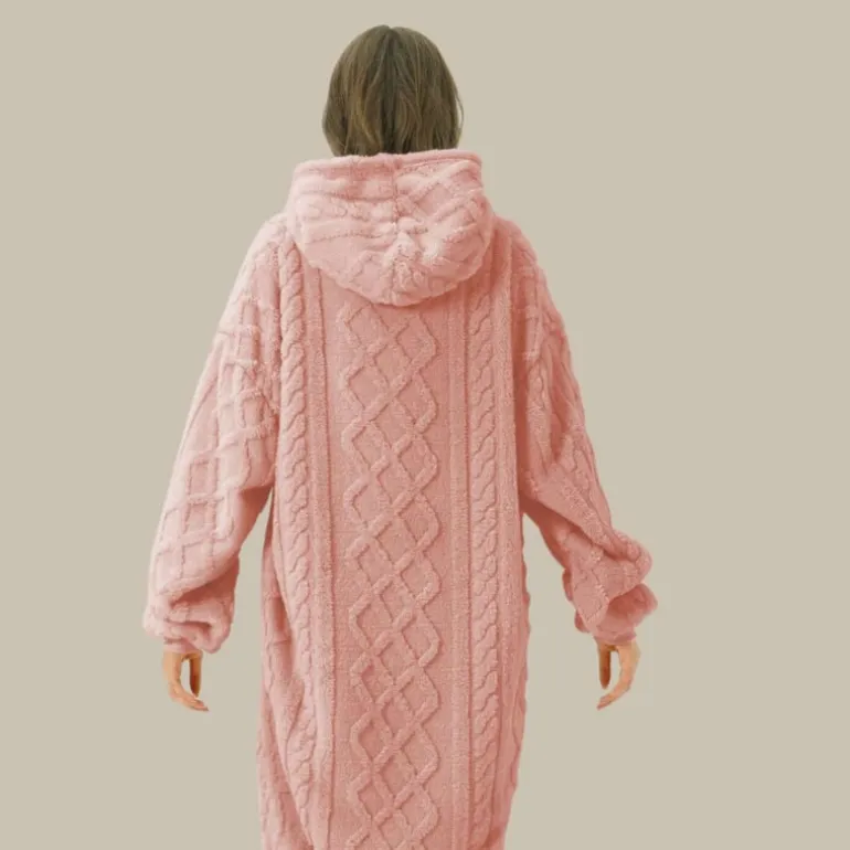 Hoodie / deken Sophie Roze one size