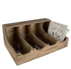 Houten bestekbak 40*28*17