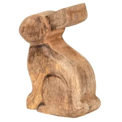 Houten decoratie konijn (M) 13*4*15