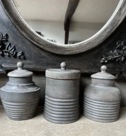 Houten decoratie pot (B) 17*12