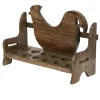 Houten eierhouder kip 32*13*19