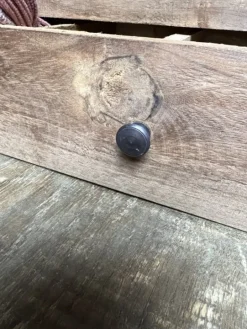 Houten grutterbak met lade 50*45*25