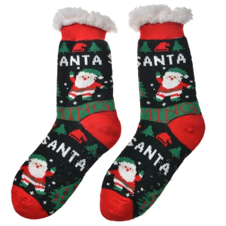 Huissokken Kerst Santa one size