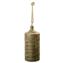 Ijzeren bel koperkleurig