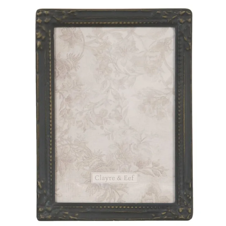 Ijzeren fotolijst zwart 13*18