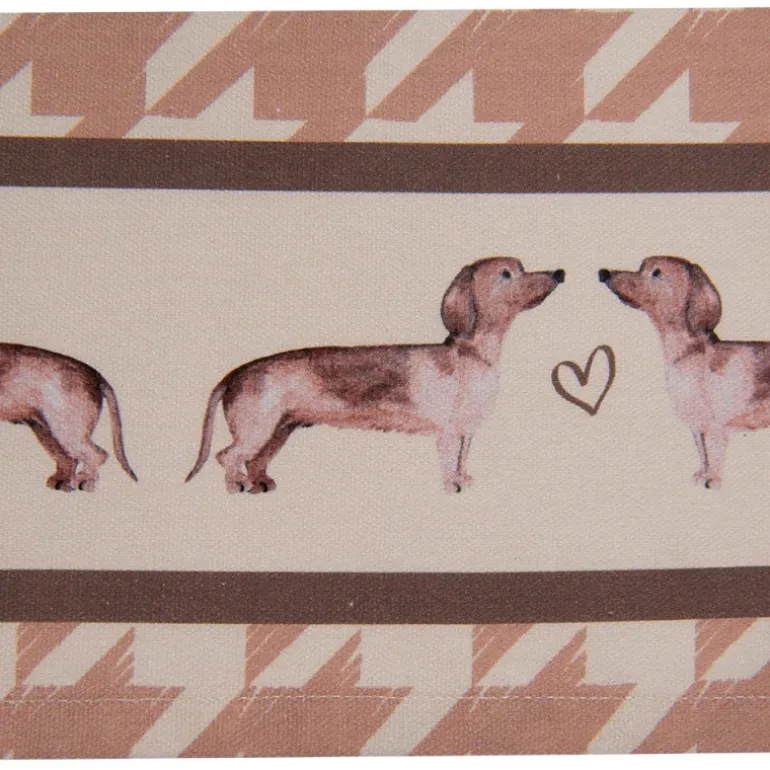 Keukendoek Dachshund Love model 2