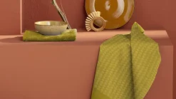 Keukendoek Petals ochre