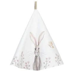 Keukendoek rond Rustic Easter Bunny