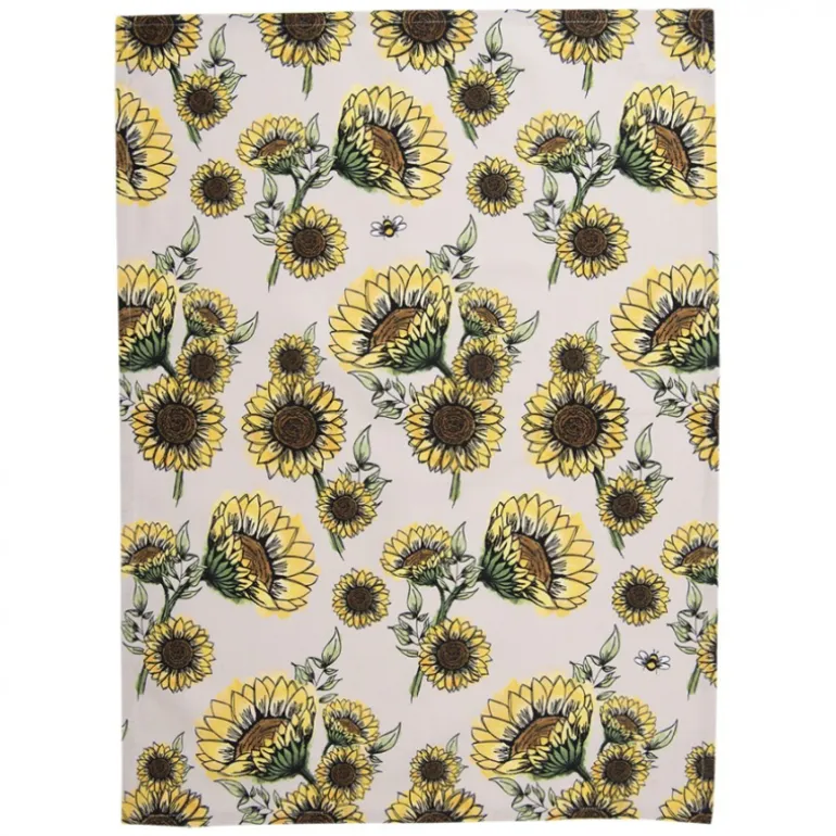 Keukendoek Sunny Sunflowers model 1