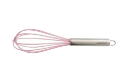 Keukenhulp pastelroze klopper 25cm