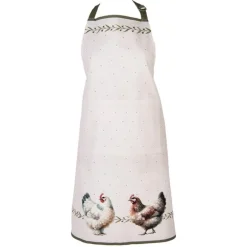 Keukenschort boerderij kippen