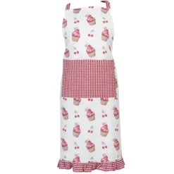 Keukenschort Cherry Cupcakes model 1