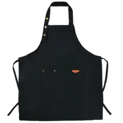 Keukenschort denim zwart