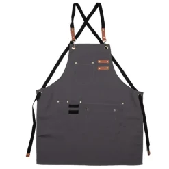 Keukenschort grijs