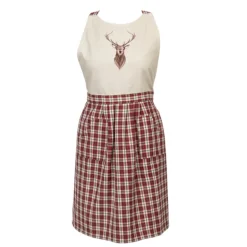 Keukenschort Kerst Cosy Lodge model 2