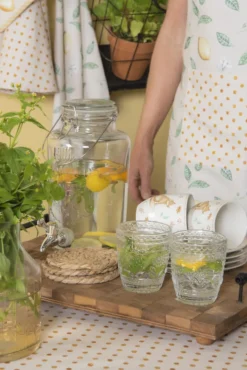 Keukenschort Lemons and Leafs