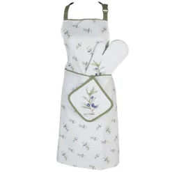 Keukenschort Olive Fields