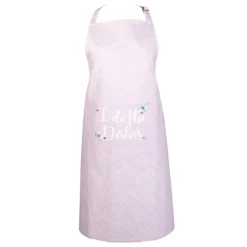 Keukenschort roze I do the dishes