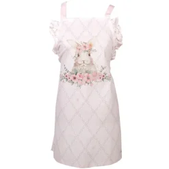 Kinder keukenschort Floral Easter Bunny