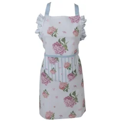 Kinder keukenschort Hortensia