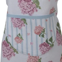 Kinder keukenschort Hortensia