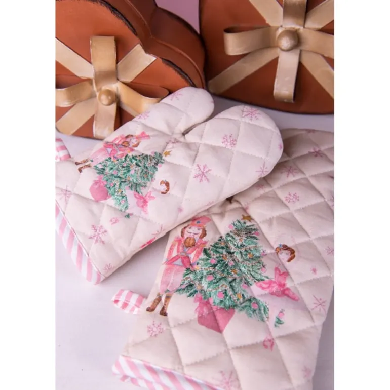 Kinder ovenhandschoen Pastel Nutcracker