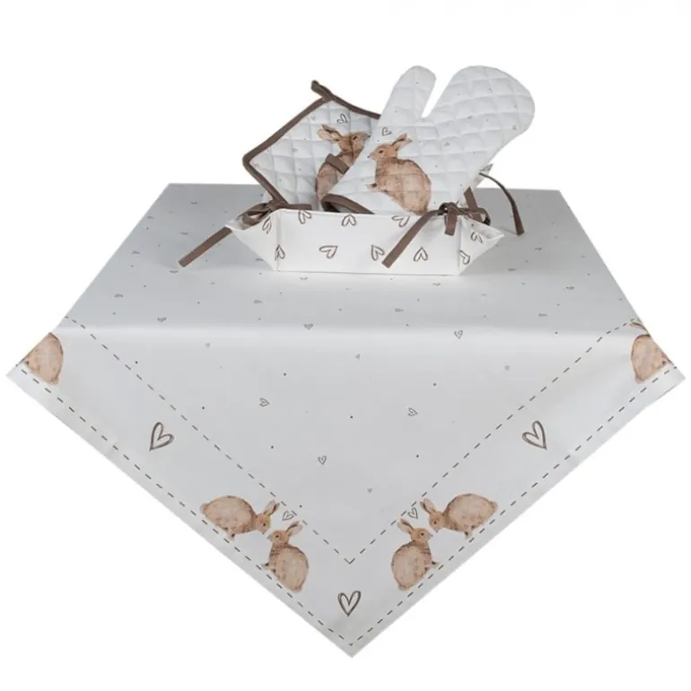 Kinder pannenlap Bunnies in Love