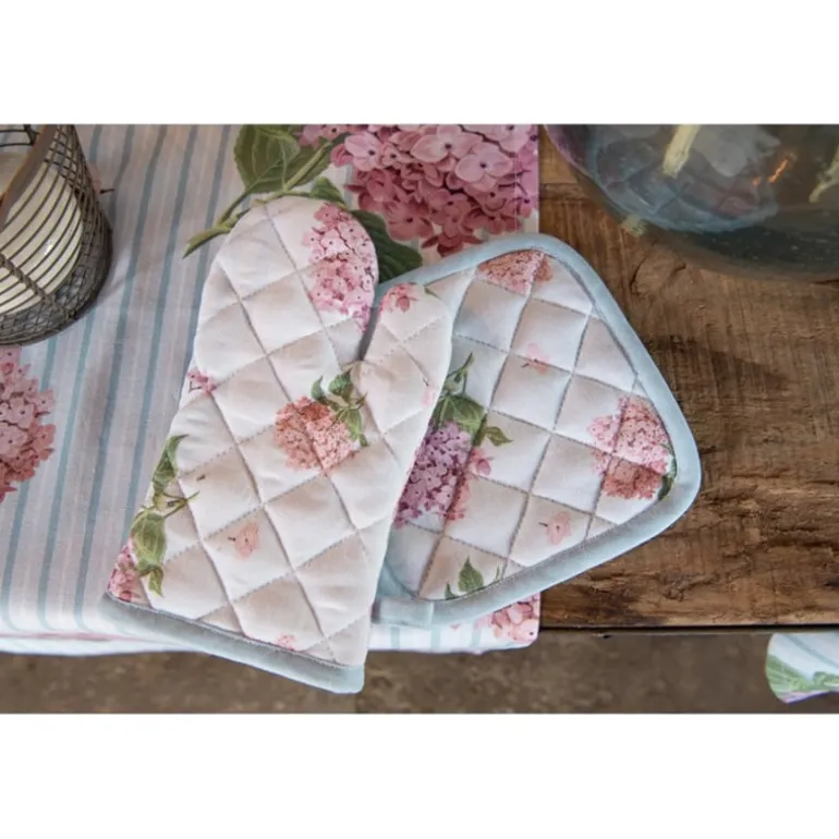 Kinder pannenlap Hortensia