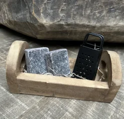 Klein houten dienblad (S) 16,5*8*7