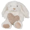 Knuffel Konijn met hartje 11*14*14