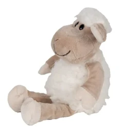 Knuffel Schaap wit/beige 10*15*19