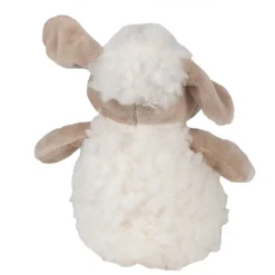 Knuffel Schaap wit/beige 10*15*19