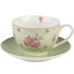 Kop en schotel Cheerful Birdie