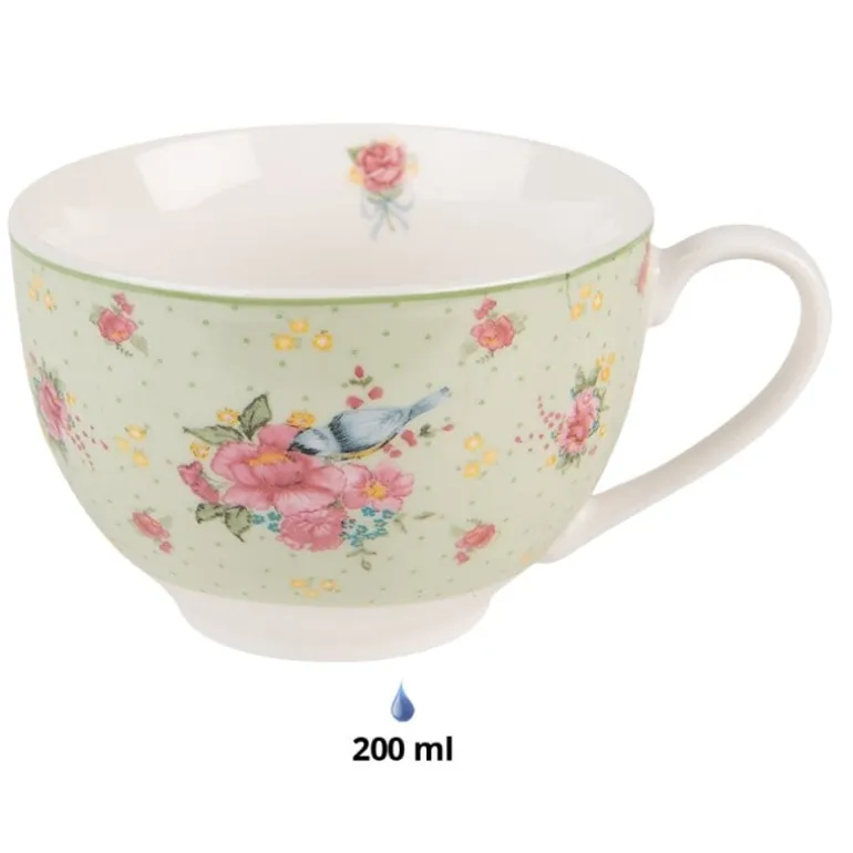 Kop en schotel Cheerful Birdie