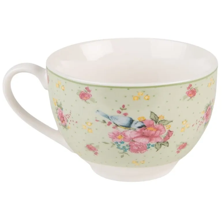 Kop en schotel Cheerful Birdie