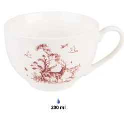 Kop en schotel Pretty Forest