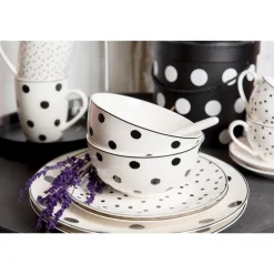 Kop en schotel Small Dots