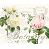Kunststof placemats (4) bloemen Botanic