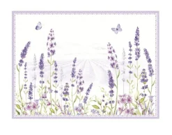 Kunststof placemats (4) Lavender Field