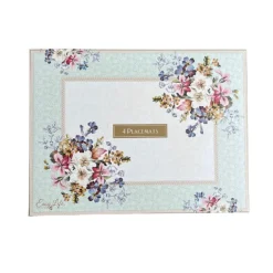 Kunststof placemats (4) Oriëntal Garden