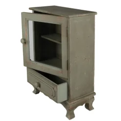 Landelijk kastje groen 37*17*50