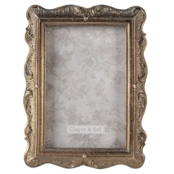 Landelijke fotolijst goud/brons 13*18
