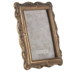 Landelijke fotolijst goud/brons 13*18