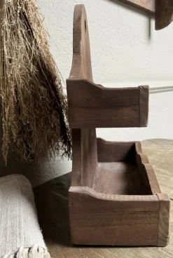 Landelijke houten bak 2-laags 40*35*15