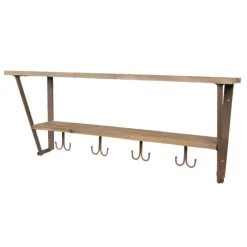 Landelijke kapstok / wandrek 80*23*34