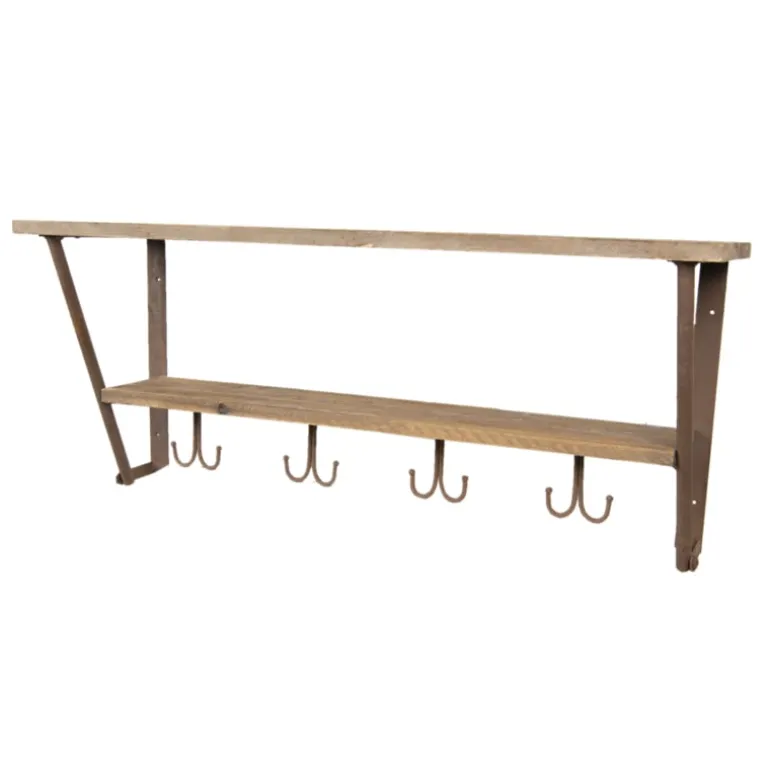 Landelijke kapstok / wandrek 80*23*34