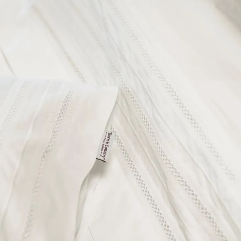 Maryville percal dekbedovertrek offwhite 240*220