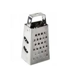 Mini rasp zilverkleur