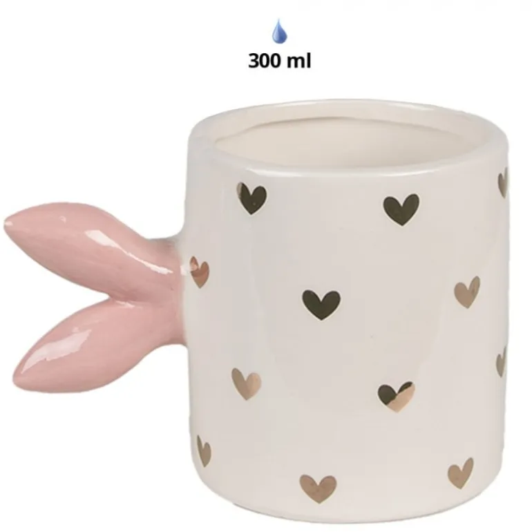 Mok met konijnen oren 13*9