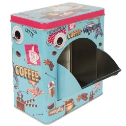 Nostalgisch blik  Coffee blauw 16*10*18